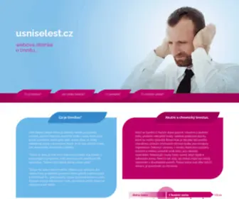 Usniselest.cz(Ušní šelest) Screenshot