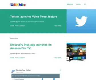 Usnmix.com(Smart TV) Screenshot