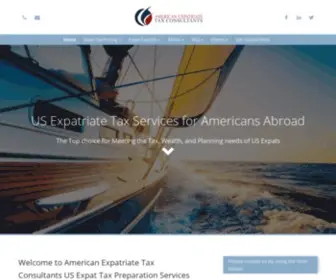 Usofaexpattax.com(US Expatriate Tax Consultants) Screenshot