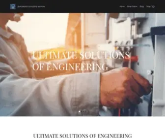 Usofengineering.com(Ultimate Solutions of Engineering) Screenshot