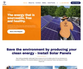 Usolar.com.au(A Solar Innovation Company in Australia) Screenshot