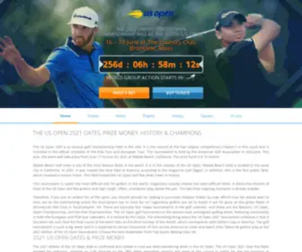 Usopen-Golf.com Screenshot