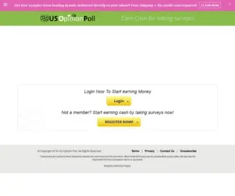 Usopinionpoll.com(Cash For Surveys) Screenshot