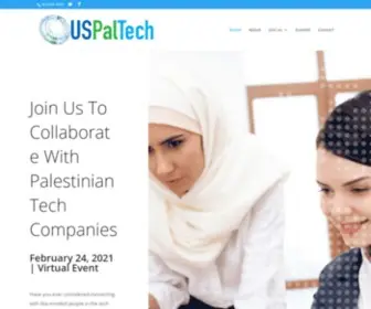 Uspaltech.com(US Palestine Tech) Screenshot