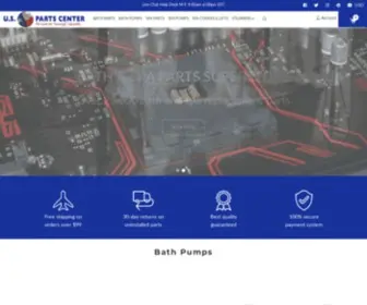 Uspartscenter.com(Spa Parts) Screenshot