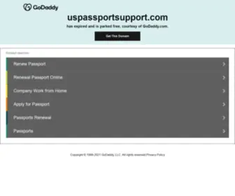 Uspassportsupport.com(Uspassportsupport) Screenshot