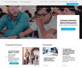 Uspceu.com(Universidad CEU San Pablo en Madrid) Screenshot