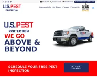 Uspest.com(Pest Control & Termite Protection) Screenshot