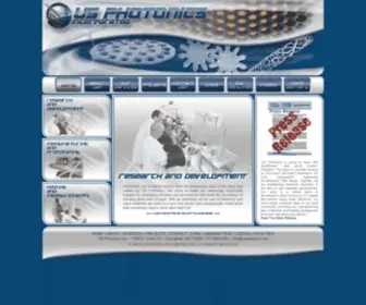 Usphotonics.com(US Photonics Inc) Screenshot