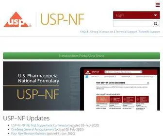 USPNF.com(USP) Screenshot