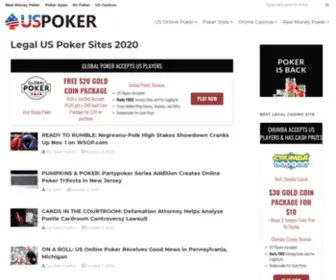 Uspoker.com Screenshot