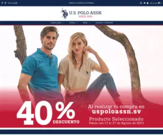 Uspoloassn.sv(Polo Assn El Salvador) Screenshot