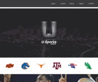 Usportsgroup.com(U-Sports Group) Screenshot