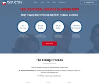 Uspostalhiring.com(US Jobs Help Center) Screenshot