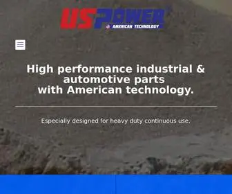 Uspower.equipment(Especialistas en industria pesada y automotriz) Screenshot