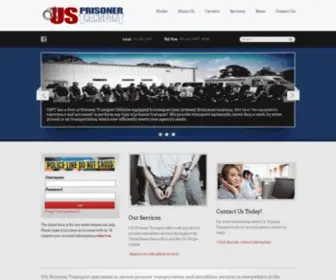 Usprisonertransport.com(Prisoner Transport Services) Screenshot