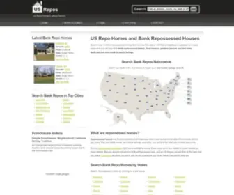 Usrepos.com(Finding Repossessed Homes) Screenshot