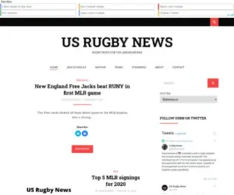 Usrugbynews.com(US Rugby News) Screenshot