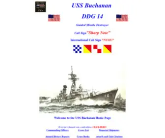 USS-Buchanan-DDG14.org(USS Buchanan DDG 14) Screenshot