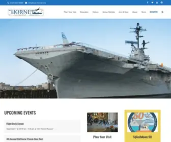 USS-Hornet.org(USS Hornet Museum) Screenshot
