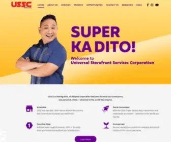 USSC.com.ph(Universal Storefront Services Corporation) Screenshot