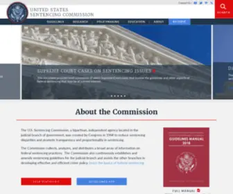 USSC.gov(United States Sentencing Commission) Screenshot