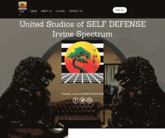 Ussdirvinespectrum.com(United Studios of Self Defense Irvine Spectrum) Screenshot