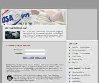 Ussecurepay.com(USA ePay) Screenshot