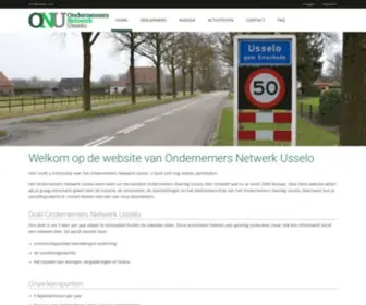 Usselo.com(Ondernemers Netwerk Usselo) Screenshot