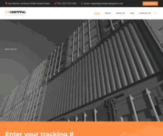 Usshippinglogistics.com(Best Logistics Center) Screenshot