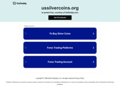 Ussilvercoins.org(The Leading US Silver Coin Site on the Net) Screenshot