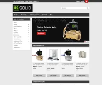 Ussolid.com(U.S. Solid ®) Screenshot