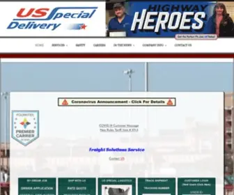 Usspecial.com(US Special Delivery) Screenshot