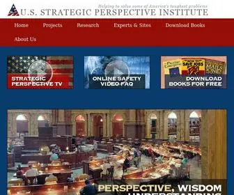 Usspi.org(Strategic Perspective Institute) Screenshot