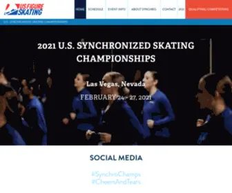 Ussynchrochampionships.com(2023 U.S) Screenshot