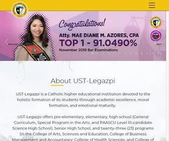 UST-Legazpi.edu.ph(UST Legazpi) Screenshot