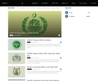 Ustadpk.com(Pakistan's Educational News Portal UstadPK) Screenshot