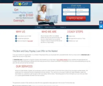 Ustarcash.com(Payday Loans Online) Screenshot
