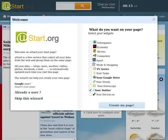 Ustart.org(YOU Start) Screenshot