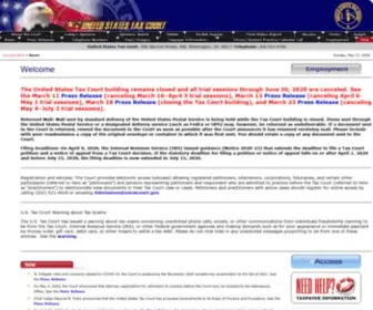 Ustaxcourt.gov(United States Tax Court) Screenshot
