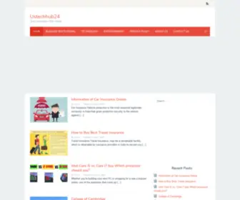 Ustechhub24.com(Computer Mobile Worlds News Tech us Online) Screenshot