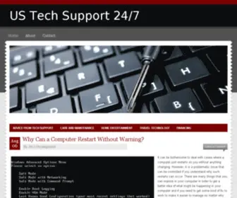 Ustechsupport247.com(Computer Support) Screenshot