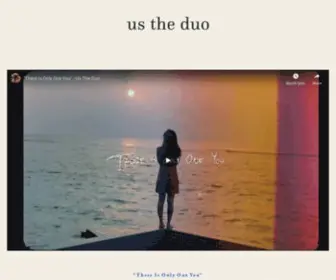 Ustheduo.com(Us The Duo) Screenshot