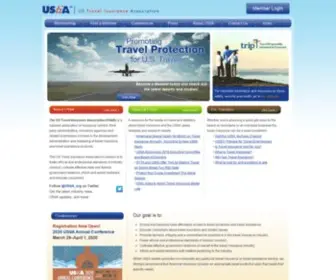 Ustia.org(The US Travel Insurance Association (UStiA)) Screenshot