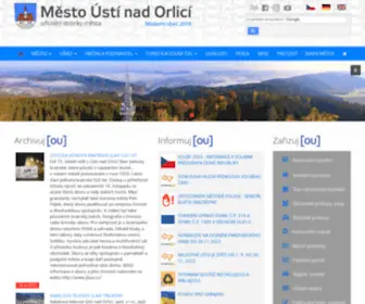 Ustinadorlici.cz(Úvodní strana) Screenshot