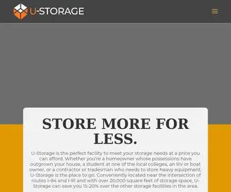 Ustoragect.com(UStorage) Screenshot