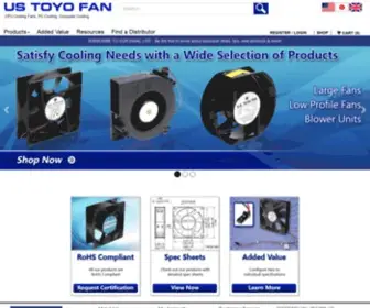 Ustoyofan.com(CPU Cooling Fans) Screenshot