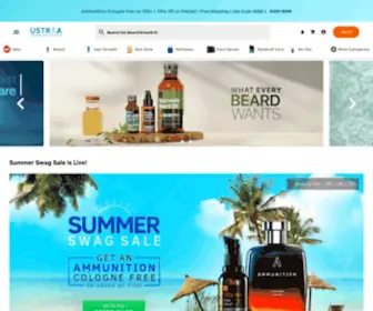 Ustraa.com(Men&#039;s Grooming Products by USTRAA) Screenshot