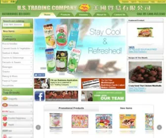 Ustrading.com(Trading Company) Screenshot