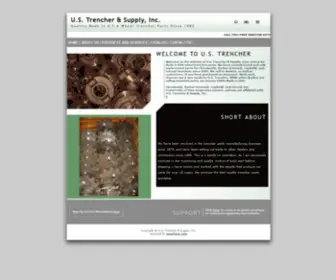 Ustrencher.com(Cleveland Trencher Parts) Screenshot